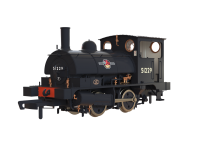 C1027S Clark Railworks L&Y Class 21 Pug No.51229 BR  Black Late
